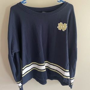 NOTRE DAME crewneck sweatshirt